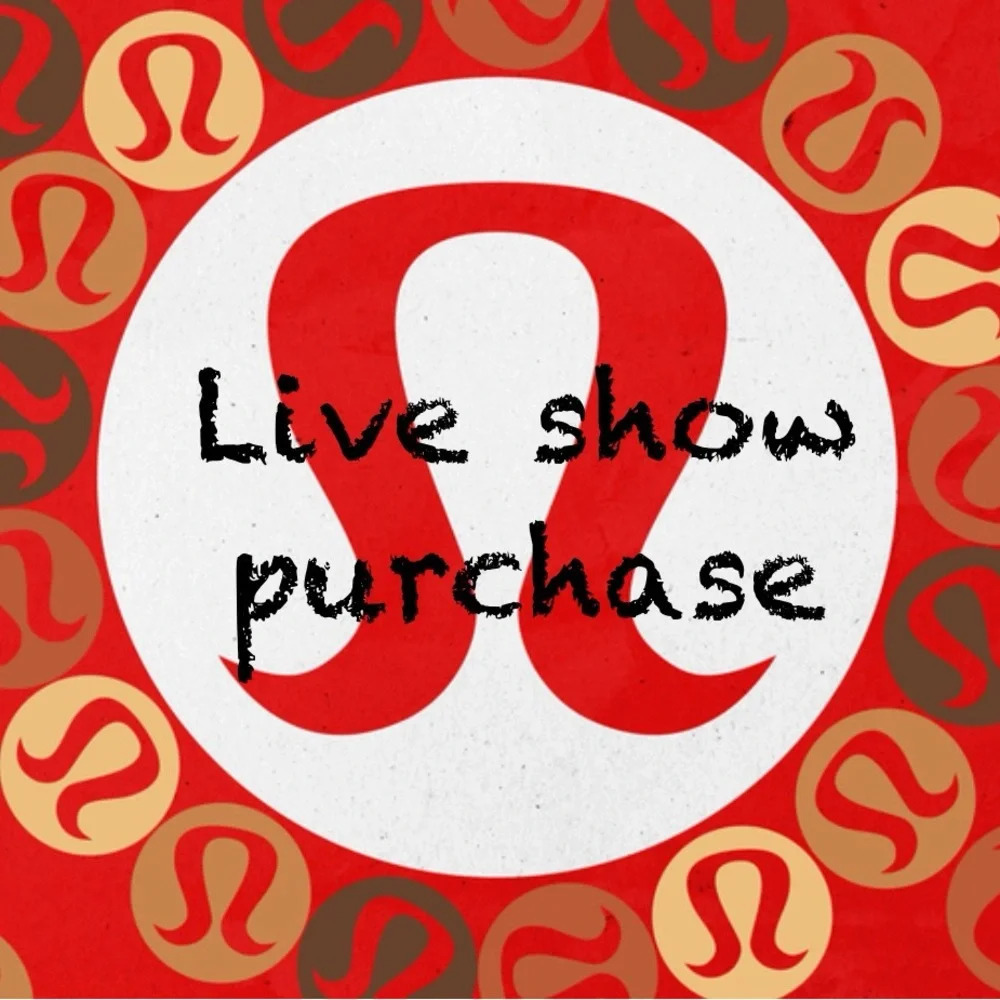 Live Show Purchase